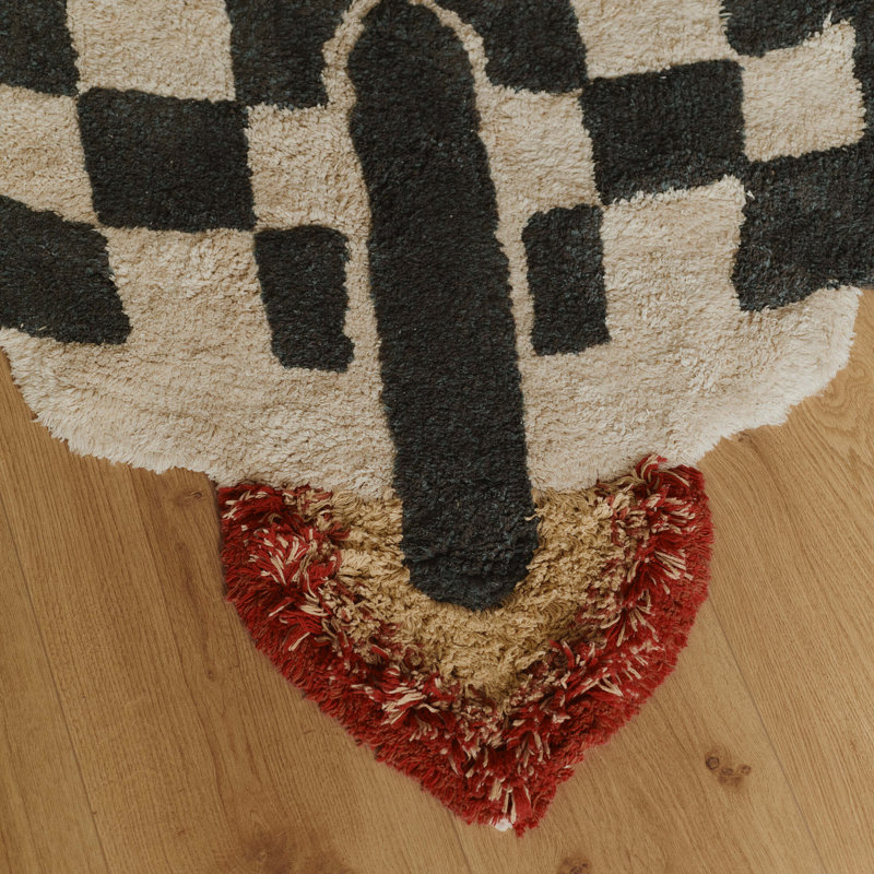 Mom, I want to be an astronaut Washable Rug Rocket 4' 5" X 2' 9"