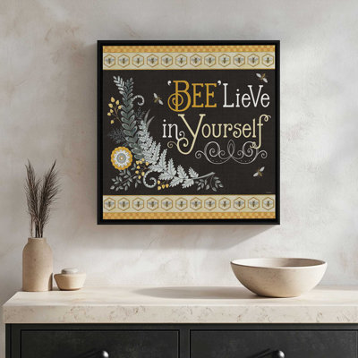 «BeeLieve in Yourself» par Deb Strain, reproduction d'art