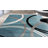 Tolchester Abstract Blue/Gray/Black Area Rug-811539313
