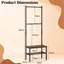 60 cm W Hall Tree