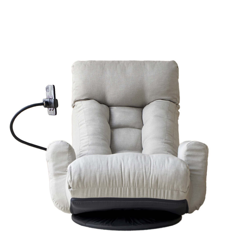 Adjustable Head And Waist Game Chair, 360-Degree Rotatable Sofa For Living Room, Comfortable And Stylish Lounge Chair, Yellow