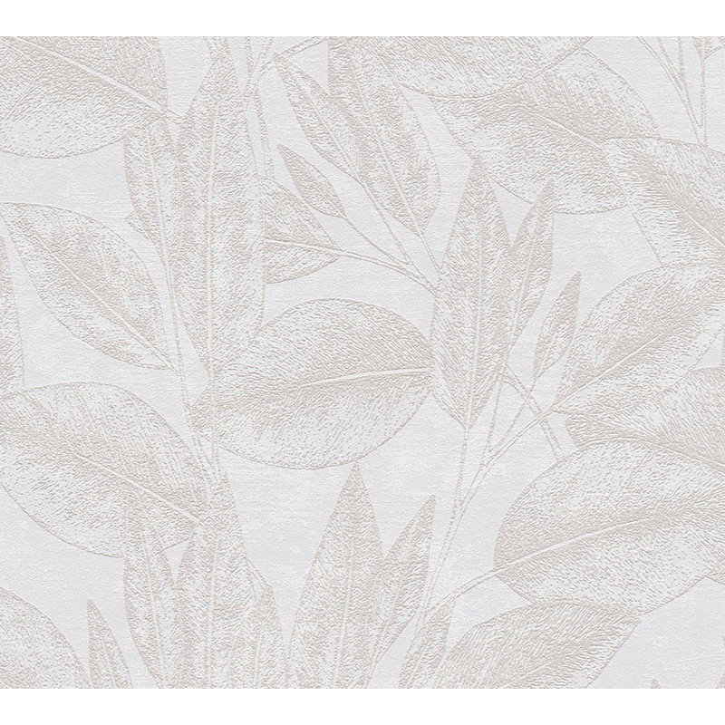 Rouleau de papier peint L 33 pi x l 20,9 po, Crème