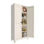 71'' 2 Shapely Door Cabinet With Lock