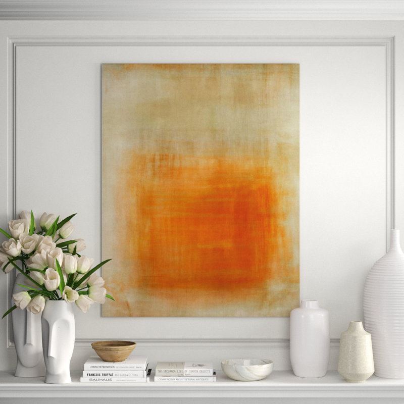 Subtle Appearance I Painting by Sofia Fox, Outdoor, 46" H x 36" W x 1.5" D
