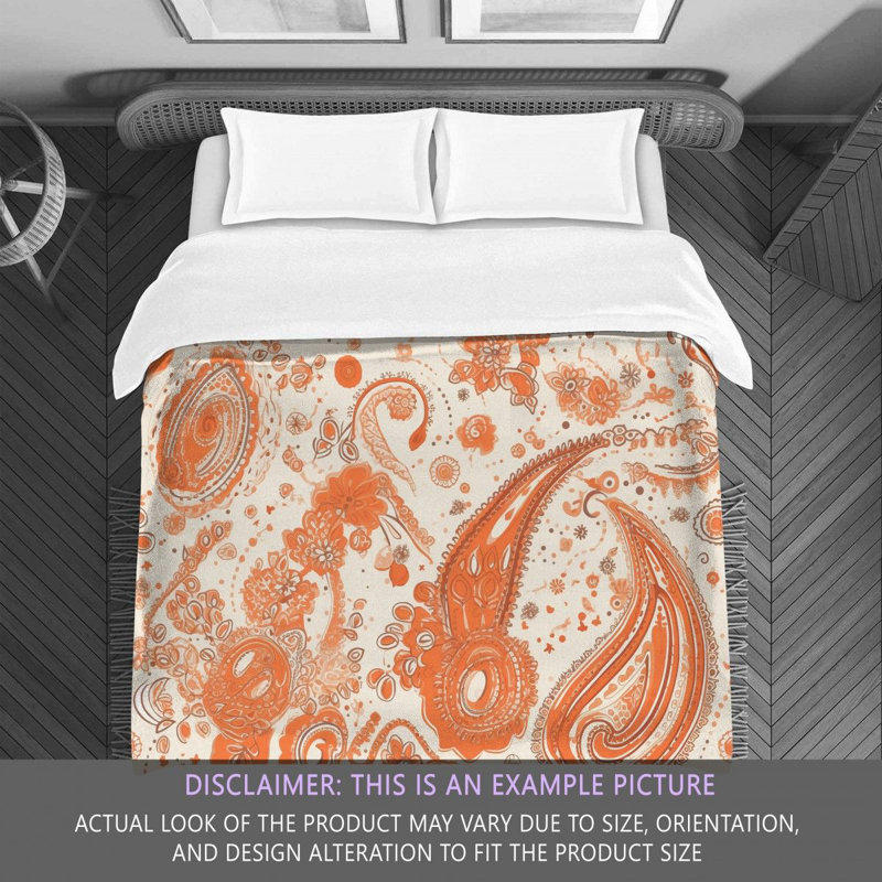 Paisley Bedding, Twin Comforter