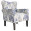 Fauteuil rembourré en polyester 30,3 po Modern-1612875385