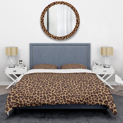 Leopard Fur II - Cabin & Lodge Duvet Cover Set