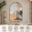 Miroir de salle de bain sans cadre, miroir sans cadre à bord biseauté pour salle de bain, salon, entrée de maison, miroir mural élégant-305321289
