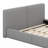 Queen Size Upholstered Platform Bed With Solid Frame-2105838051