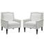 Upholstered Linen Armchair-165389805