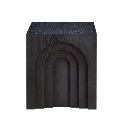 Versatile 15.74 Inch Square Side Table