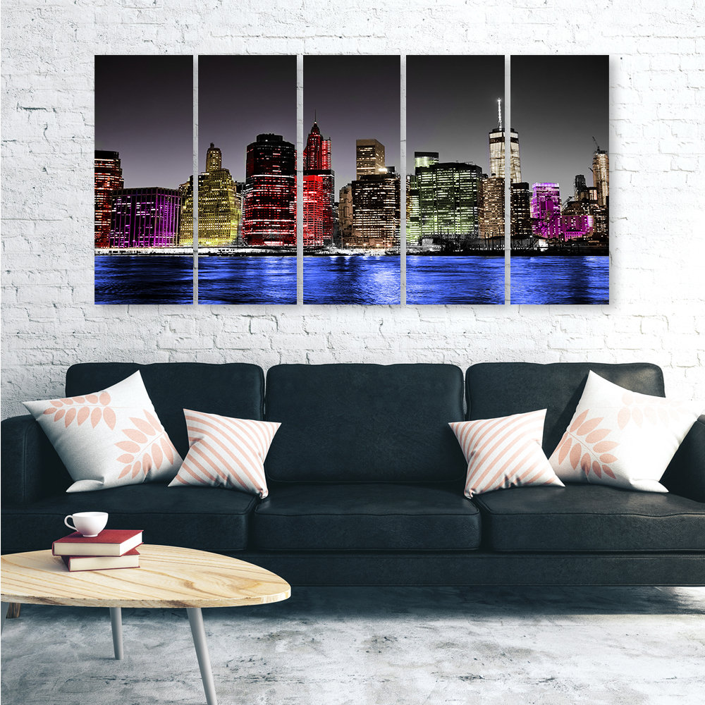 Leinwandbild Architektur-Skyline New York