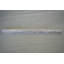 12" x 0.75" Polished Marble Pencil Liner Tile Trim in White Carrara-116353870