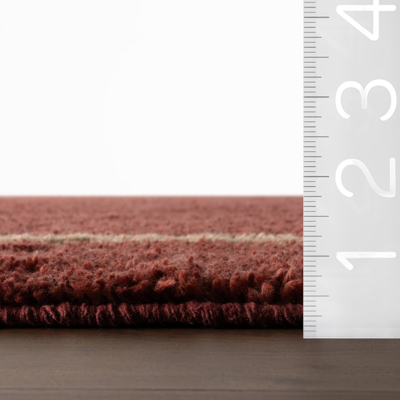 Sivra Bordered Rug, Rectangle 6' x 9'