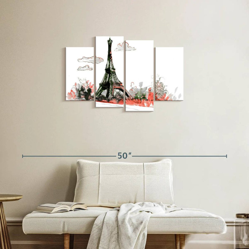 Vanna Paris Eiffel Tower Pop, 22" H x 36" W