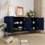 Buffet de 62,99 po avec armoires de rangement spacieuses, armoire à 4 portes Morden-668204146