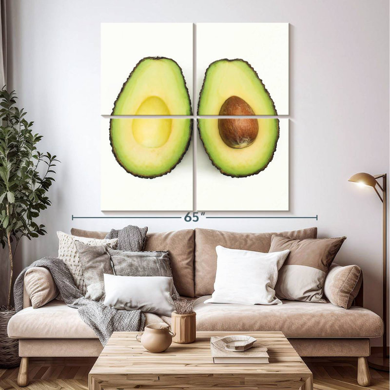 Yarlin Half Avocados, 50'' H x 50'' W