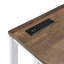Walnut Writing Desk With USB Port-1587375117