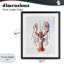 «Coral Claw Lobster», reproduction encadrée sous verre, conception de Shelly Craig-1588528649-1588528695