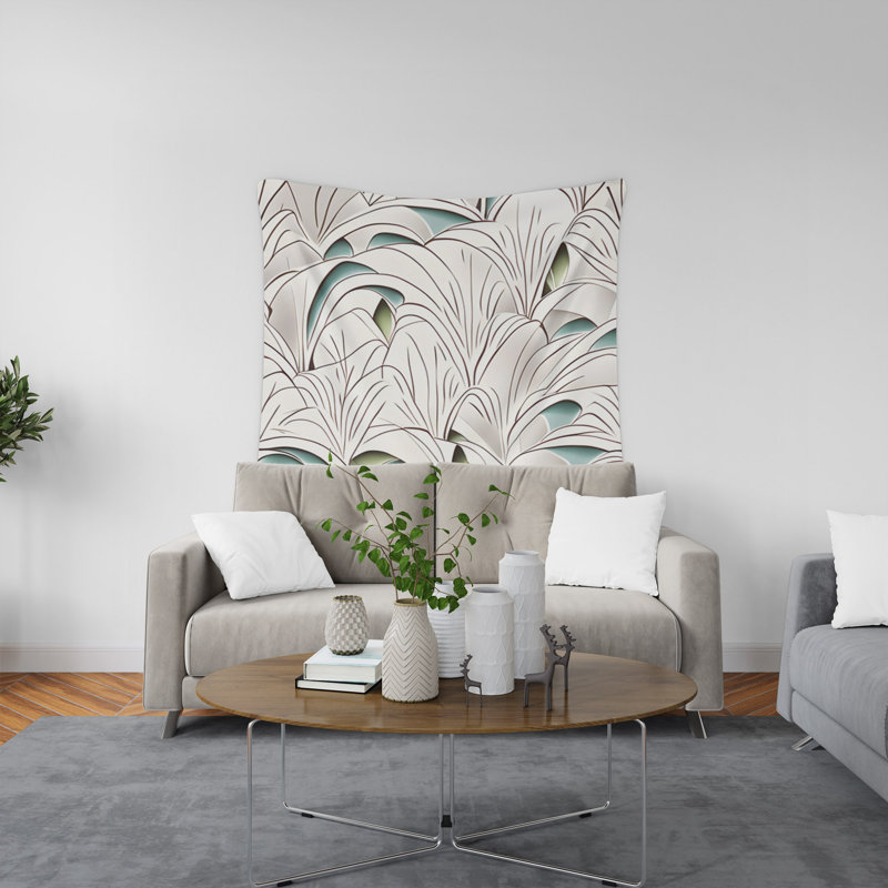 Tapisserie murale, H 88 po x l 104 po