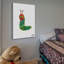 Friendly Caterpillar - Painting on Canvas-1867230419