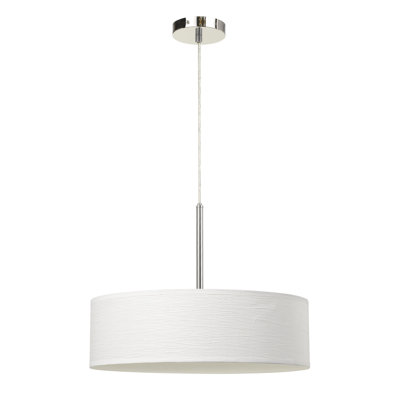 Aubrey 1 - Light Off White/White LED Single Pendant