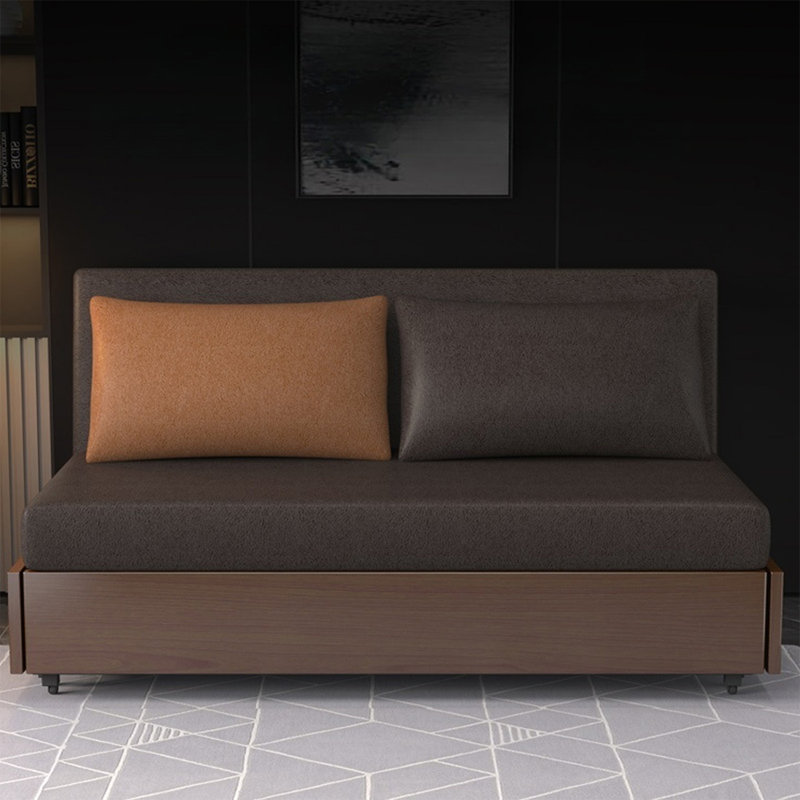 Canapé-lit modulaire en bois massif 71,65 po, 71.65"W*31.5"D*32.68"H