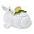 Fitz And Floyd Sunflower Rabbits Cookie Jar