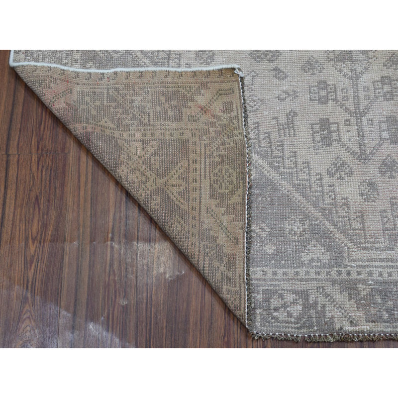 Armona One-of-a-Kind 5'1" X 7'4" 2010s Wool Area Rug in Grey