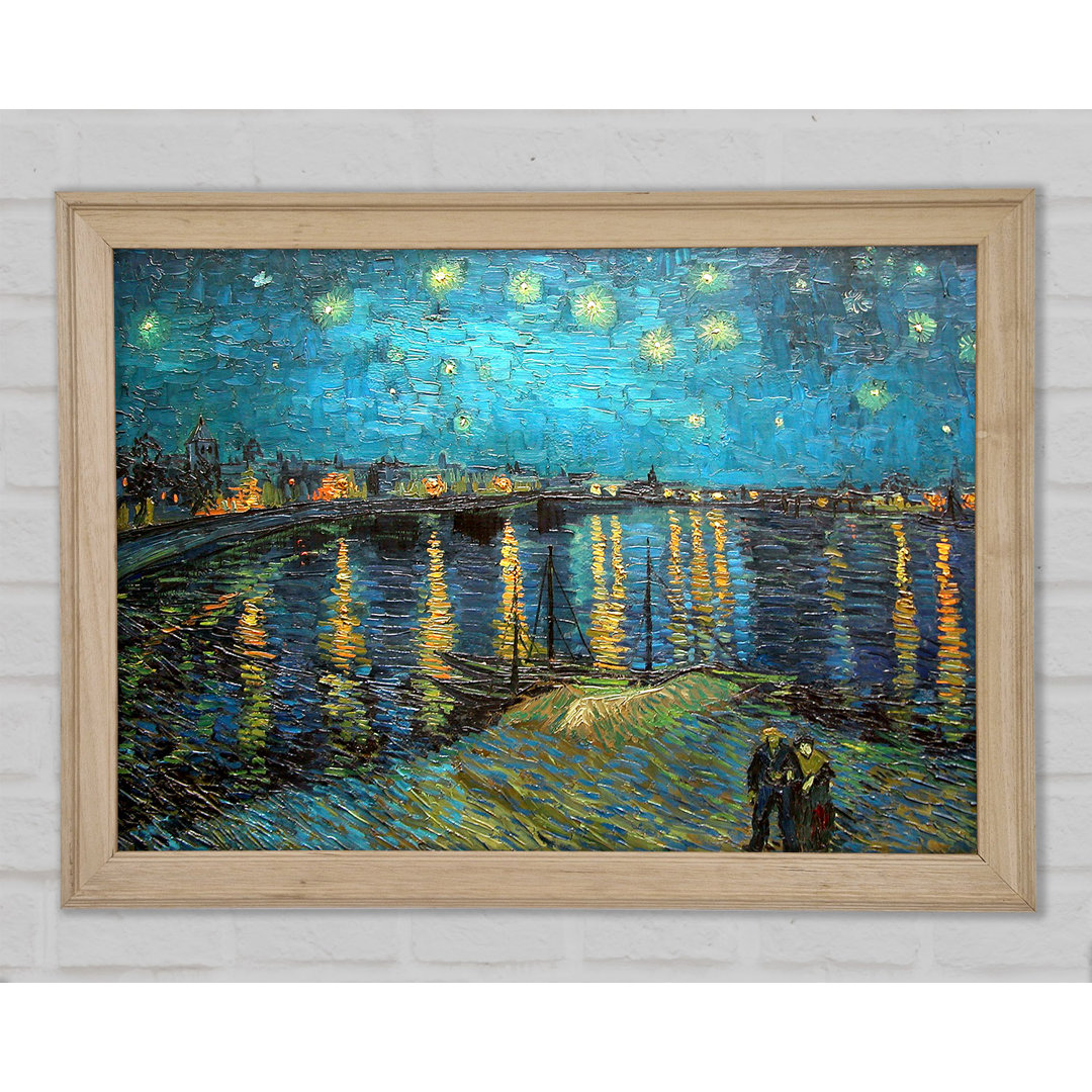 Sternennacht über der Rhone von Van Gogh - Druck