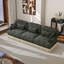 Ensemble de canapé modulaire moderne et élégant; Ensemble de canapé en chenille 5 pièces à imprimé léopard avec frange élégante; Pour les salons, les chambres et les espaces de réception-640260774