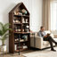 Bureau d'artisanat pliant avec tablettes de rangement