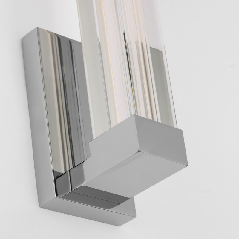 Reiya 1 - Light LED Armed Sconce, Chrome