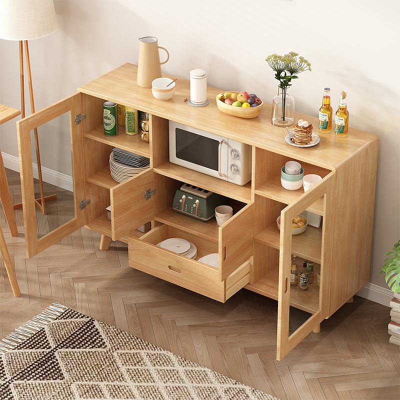 Nouvelle vitrine à micro-ondes de style chinois, Naturel