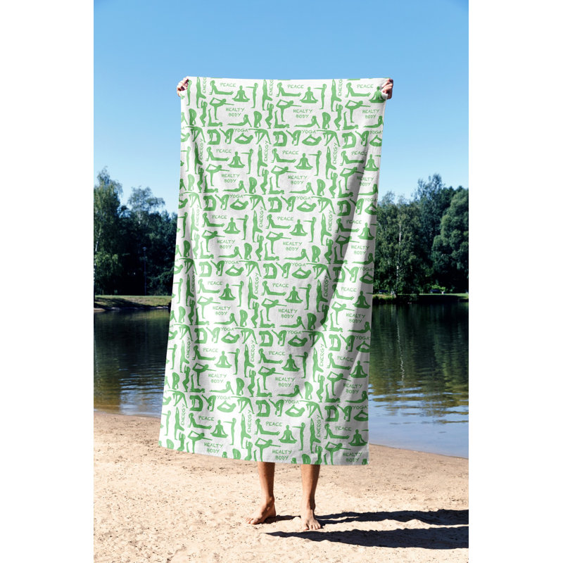 Extra Large Beach Towel, Microfilament Fabric, 27.6 x 51.2 inches | 70% Polyester / 30% Polyamide, Quick-Dry & Lightweight | Perfect for Beach, Pool, or Picnic, Soft & Absorbent for Ultimate Comfort