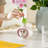 Funny Garlic Ceramic Vase, Cute Handmade Flower Vases, Small Vase For Flowers