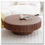 Table basse ronde avec piédestal robuste-990051734-990051730