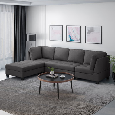 Sawyer Upholstered L-Shaped Sectional Left Hand Facing