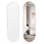 Metal Oval Mirror