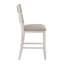 Ensemble de 2 chaises de salle à manger à hauteur de comptoir Modern Farmhouse