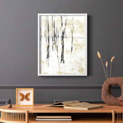 «Gilded Forest I», reproduction encadrée - bois massif