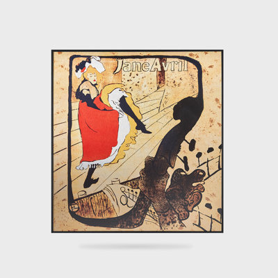 Jane Avril - Print on Metal