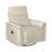 Luxury Comfort Premium Leather Recliner 1Pc Taupe Upholstery Gentle Gliding Swivel Motion Living Room Furniture-1432382325