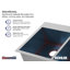Évier de cuisine double à tablier frontal L 35,75 po x l 24,3125 po Vault™-57388927