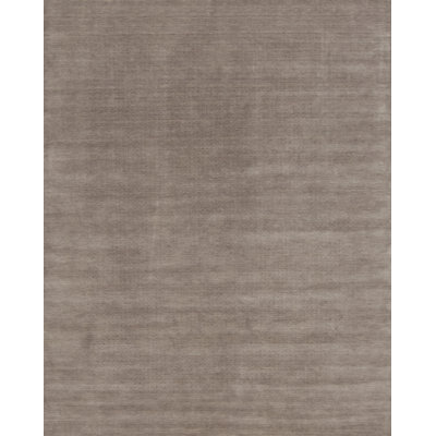 Sincerity Wool Area Rug in Gray