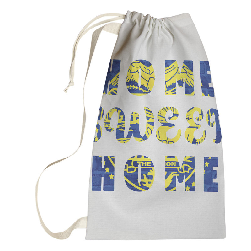 Fabric Laundry Bag with Handles, Large (76.5" H x 29.5" W x 1.5" D), Oregon