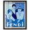 «Blue Belles of Fashion Shadowbox Print» par Art Remedy