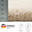 Handgefertigter Teppich Pinney aus Wolle in Beige-33012837