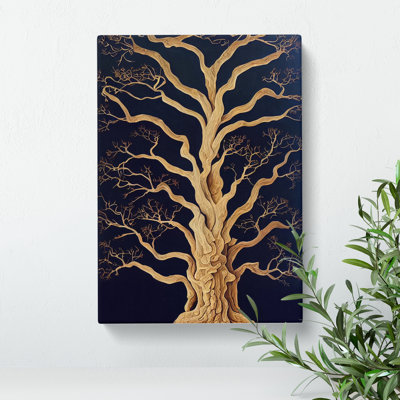 XC1022-4185X Stellar Tree - Wrapped Canvas Print