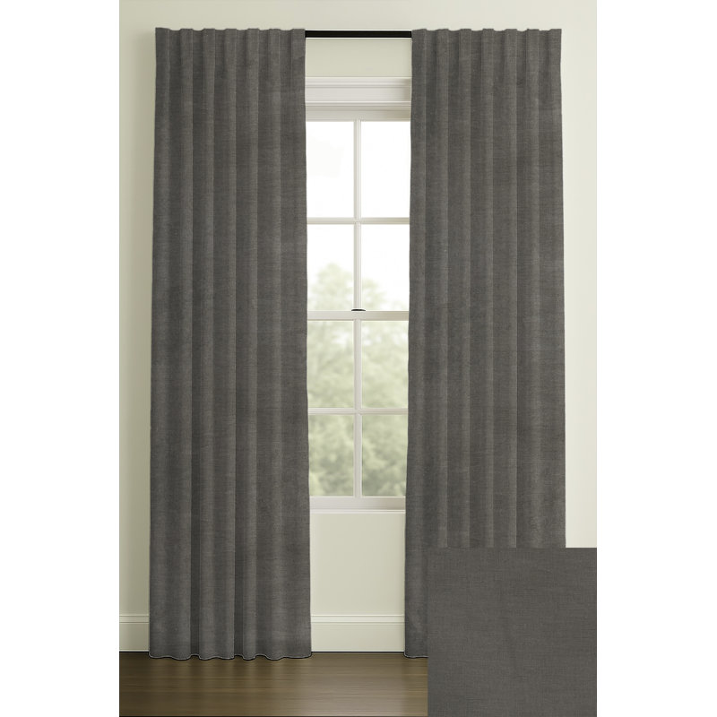 Rideau Varenna Ramie, Simple, L 50 po x L 84 po, Passe-tringle